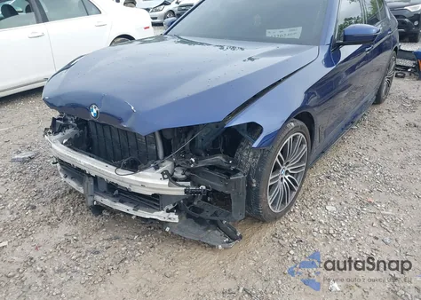 2019 BMW 540I xDrive из США, поврежденный, VIN WBAJE7C58KWW16483